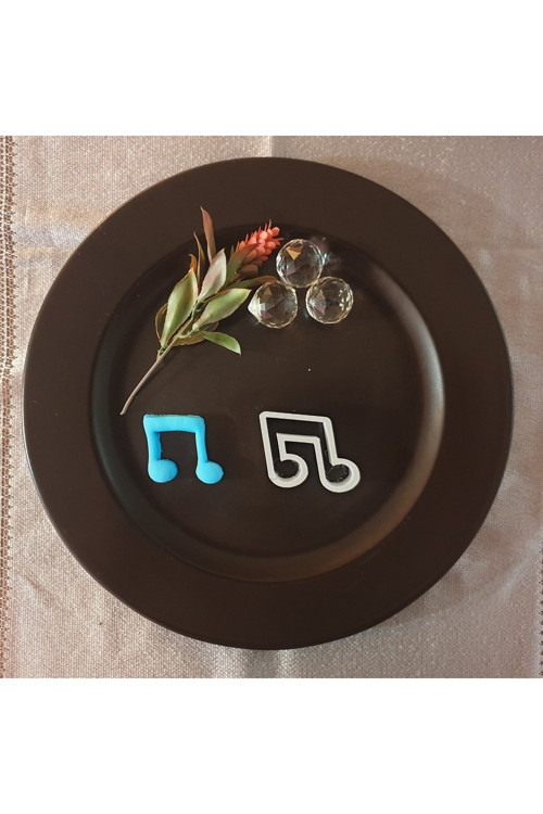 Nota Kurabiye Kalıbı 80x80x15 Mm