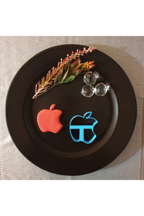Apple Kurabiye Kalıbı 80x100x15 mm