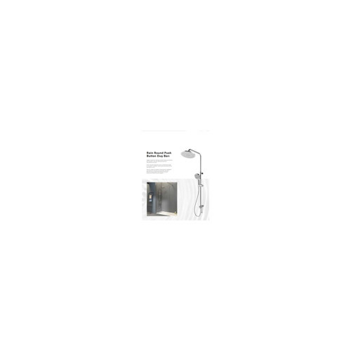 Raın Round Push Button Duş Barı 410200505213