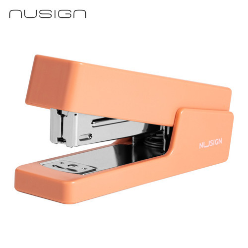 NUSIGN Zımba 20 Yaprak Kapasiteli 24/6 & 26/6 Uyumlu Pembe