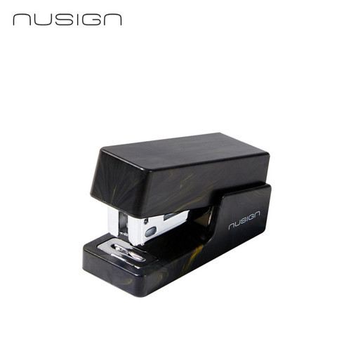 NUSIGN Mini Zımba Makinesi 12 Yaprak Kapasiteli 24/6 – 26/6 Siyah