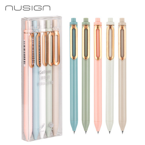 NUSIGN Jel Kalem 0.5 mm İnce Uç Pürüzsüz Yazı Kalemi