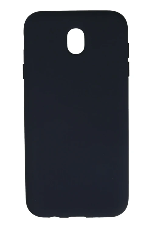 Samsung Galaxy J7 Pro / J730 Kılıf Nano içi Kadife Silikon - Lacivert