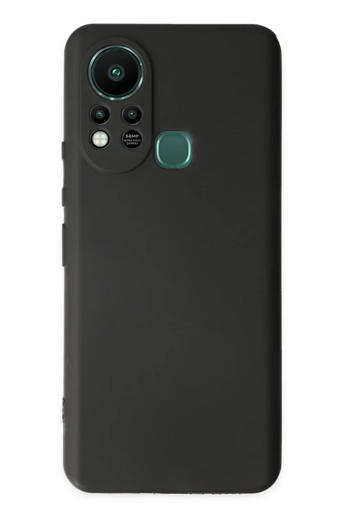 İnfinix Hot 11s Kılıf First Silikon - Siyah