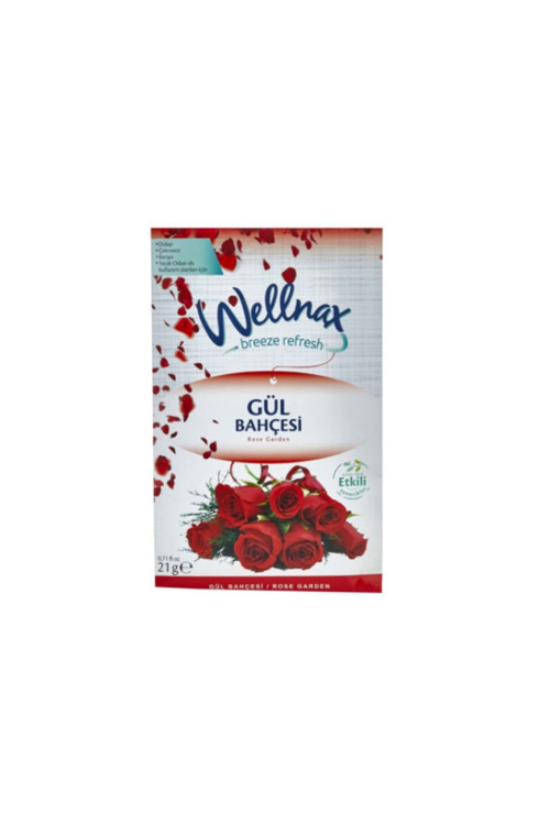 Wellnax Askılı Dolap Ve Çekmece Kokusu Gül Bahçesi (4 adet)