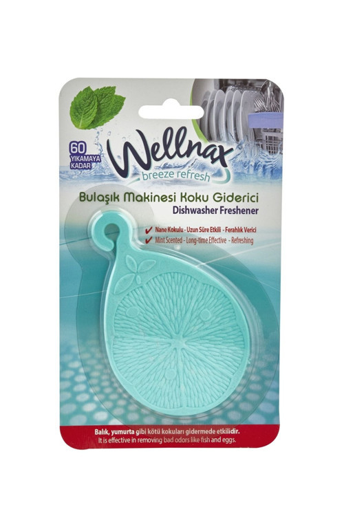 Wellnax Bulaşık Makinesi Koku Giderici Nane