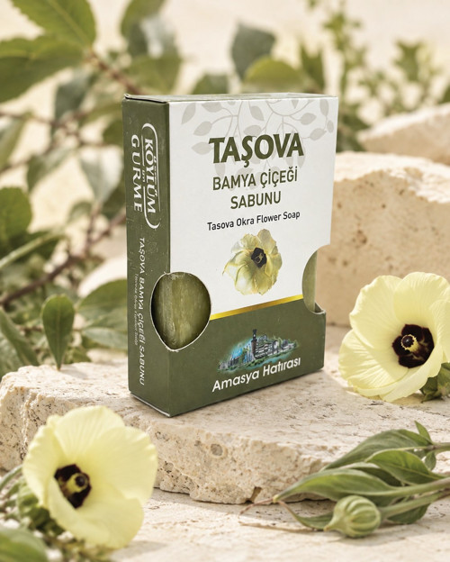 Taşova Bamya Çiçeği Sabunu 100 gr