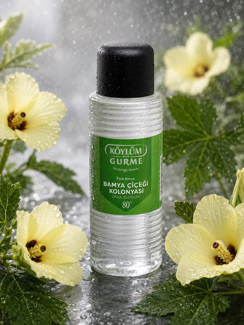 Taşova Bamya Çiçeği Kolonyası 80° Plastik Şişe 250 ml