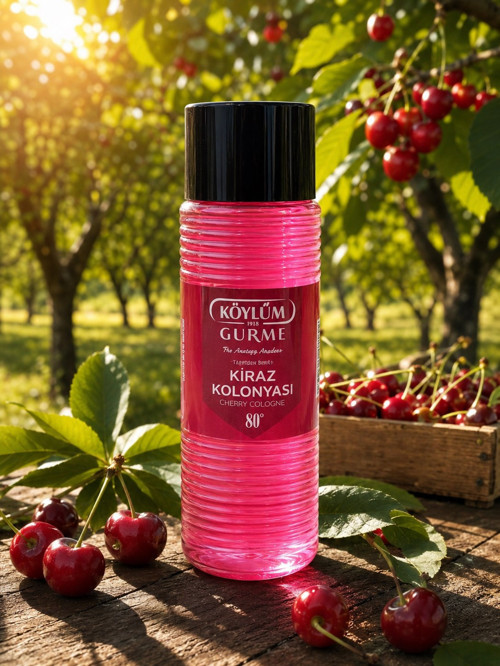 Kiraz Kolonyası 80° Plastik Şişe 250 ml