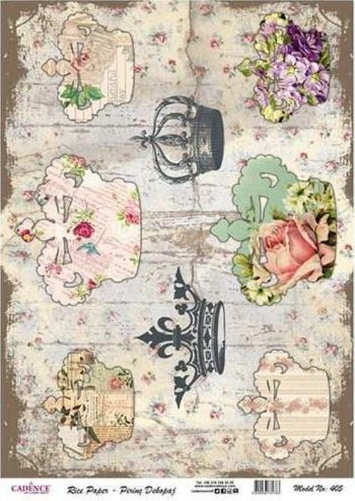 Pirinç Dekopaj Kağıdı Model 405