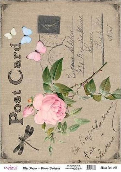 Pirinç Dekopaj Kağıdı Model 445