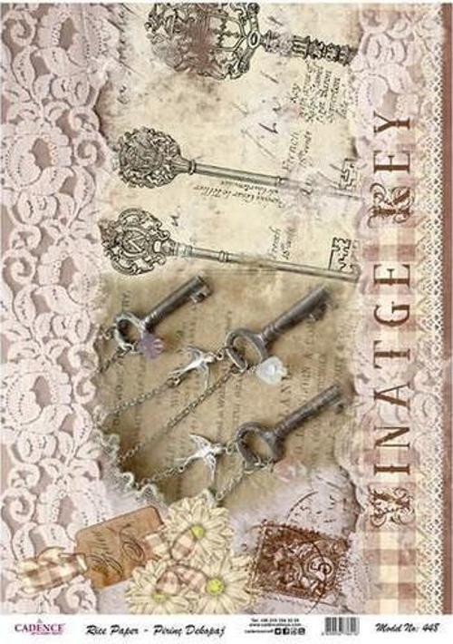 Pirinç Dekopaj Kağıdı Model 448