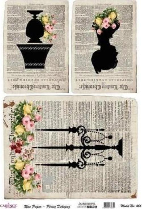 Pirinç Dekopaj Kağıdı Model 466