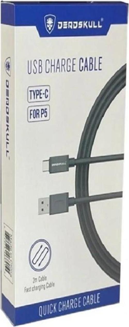 Deadskull Ps5 Xbox Kol Şarj Kablosu Highspeed 2m