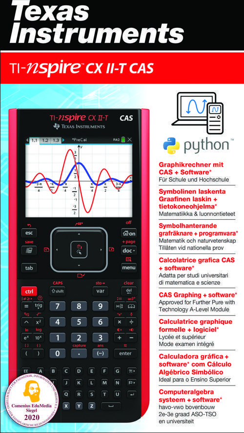 TEXAS INS. TI-Nspire CX II-T CAS Grafik Hesap Makinesi