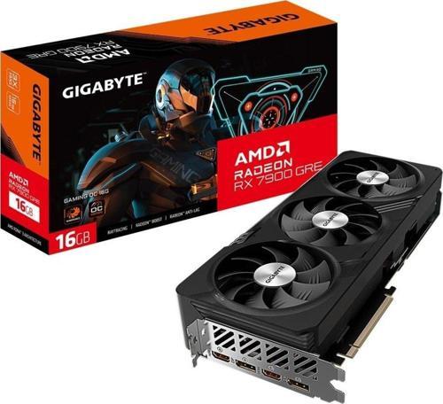 GIGABYTE Radeon RX7900GRE GAMING OC 16GB GDDR6 256Bit AMD Ekran Kartı-GV-R79GREGAMING OC-16GD