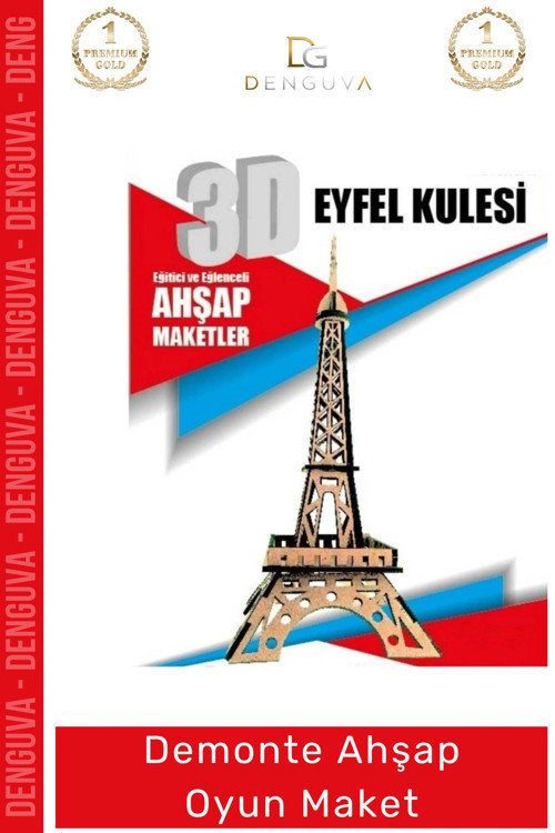 #Oyuncak Eğitici Eğlenceli Lazer Kesim 3mm MDF Boyanabilir 3D Puzzle Demonte Ahşap Oyun Maket