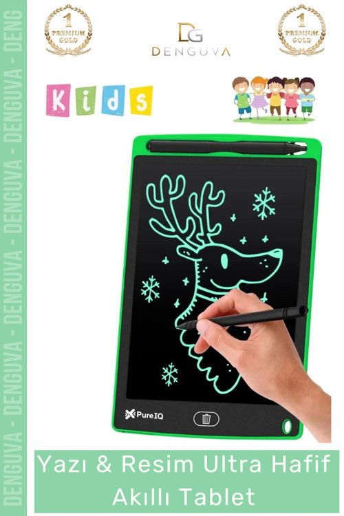#AkıllıTablet Dijital LCD Ekran Yazı Çizim Tahtası Grafik Not Defteri Taşınabilir Hafif Akıllı Table