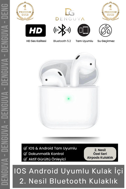 #Kulaklık RGB Işıklı Bluetooth 5.2 Oyuncu Gürültü Engelleyici LED Ekran 2. Nesil Kablosuz Kulaklık