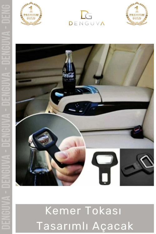 #OtoAksesuar Araç Aksesuarı Metal 2 Adet Formlu Sağlam Kemer Tkası Tasarımlı Açacak
