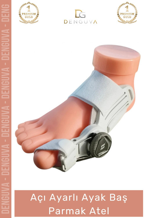 #ParmakAteli Hallux Valgus Ortopedik Ayarlanabilir Gece Gündüz Destekli Bunion Ayak Baş Parmak Ateli