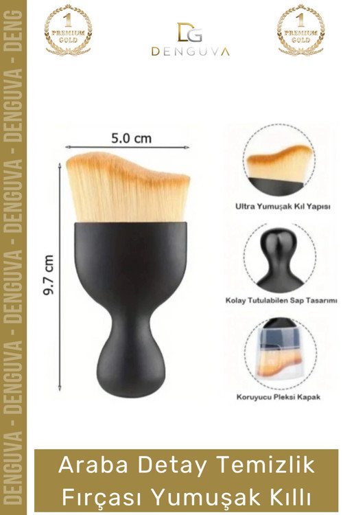 #OtoFırçası Araç Detay Hassas Yüzey Çizmez Ergonomik Profesyonel Toz Temizlik Fırçası Yumuşak Kıllı