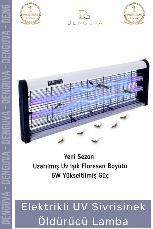 #SinekÖldürücü UV Lamba Elektrikli Haşere Kovucu Güçlü Etkili Askılı Sinek Sivrisinek Öldürücü 2200V