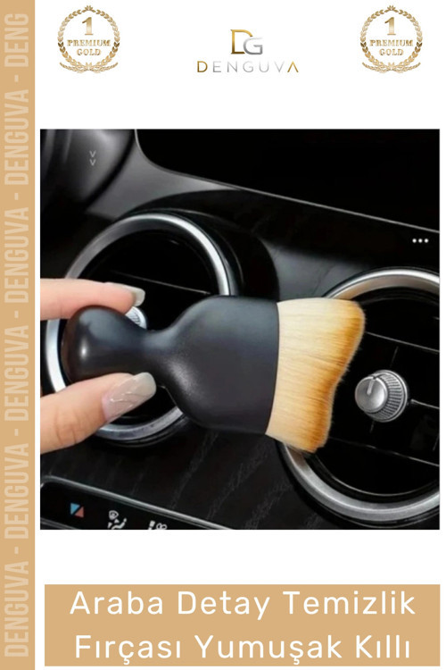 #TemizlikFırçası Araç Detay Piano Black Klima Izgara Hassas Toz Alma Ultra Sık Temizlik Fırçası Yumu