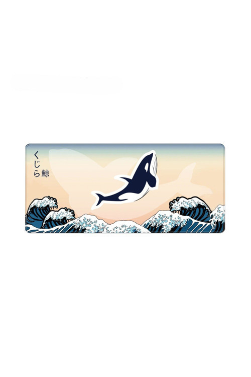 MP905 ATO KUJIRA NAMI 90x40cm 4mm Kaydırmaz Kauçuk Taban Mouse Pad