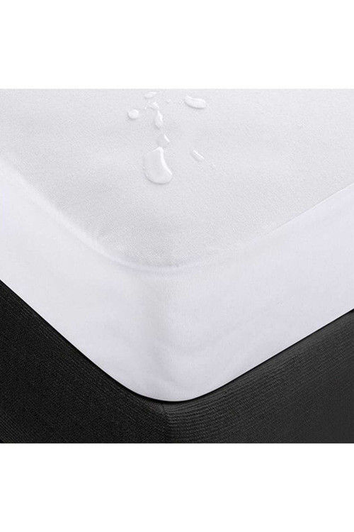 180X200 Cm Çift Kişilik Fitted Geçmeli Sıvı Geçirmez Alez Pamuklu Yatak