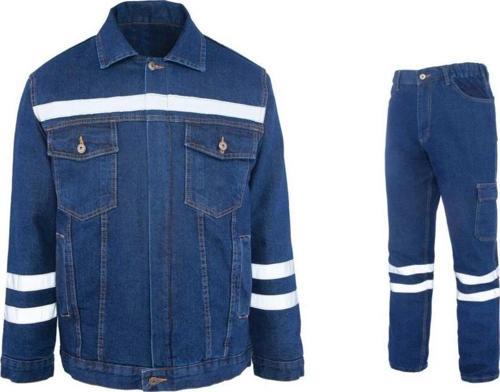 Kot İş Takımı Reflektörlü Pantolon ve İş Montu Myform Marka 3109-2136