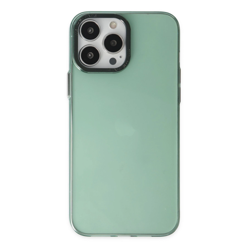 İphone 14 Anka Pc Sert Metal Kapak - Yeşil