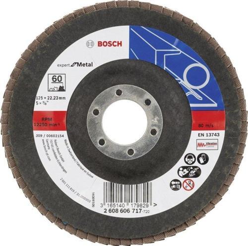 - 125 mm 60 Kum Expert Serisi Metal Flap Disk