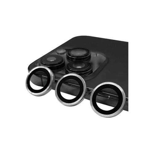 İphone 14 Raze Metal Kamera Lens - Gümüş