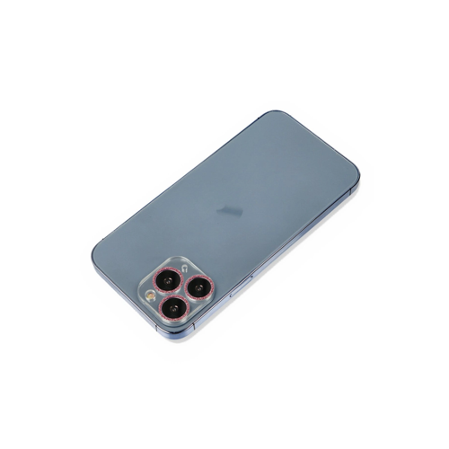 İphone 11 Shine Kamera Lens Koruma Cam - Pembe