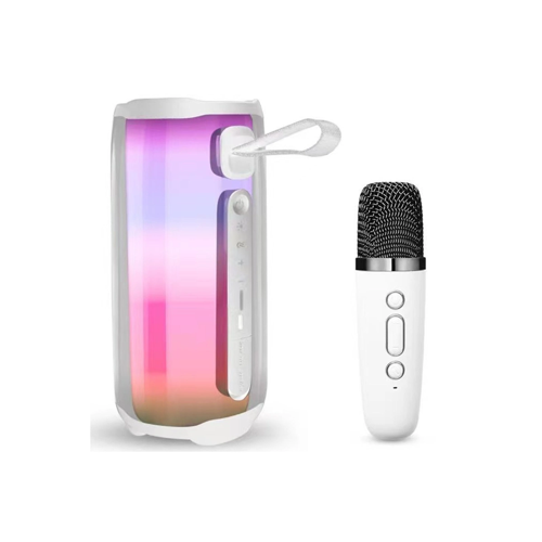 Pluse 5 Mikrofonlu Rgb Hoparlör - Beyaz