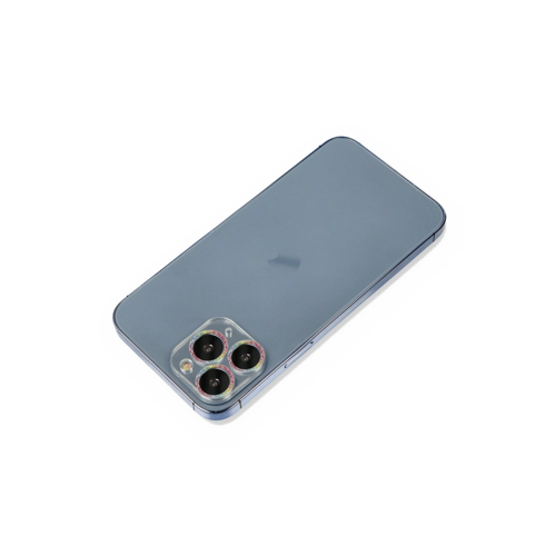 İphone 11 Shine Kamera Lens Koruma Cam - Rainbow
