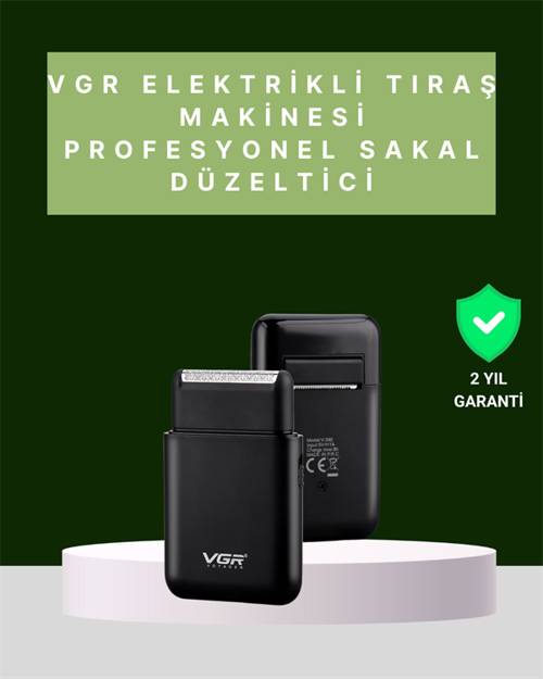 Usb Şarjlı Traş Makinesi – Piston + Ağ Başlık, 600 Mah Batarya