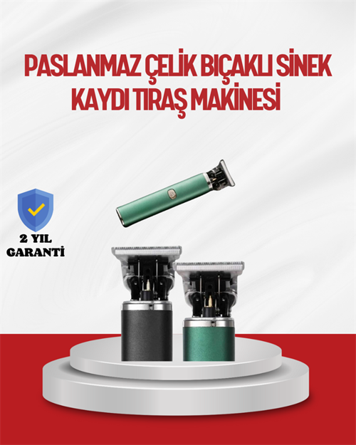 Saç Sakal Paslanmaz Çelik T-Bıçak Vücut Tıraş Makinesi