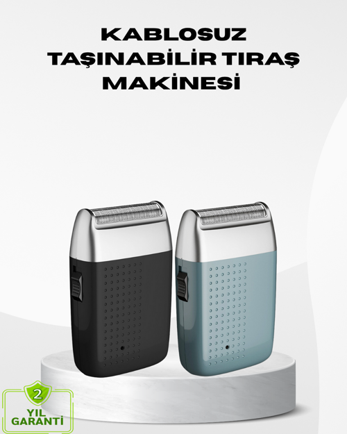 Şarjlı Sakal Tıraş Makinesi – Kuru Kullanım, Uzun Pil Ömrü
