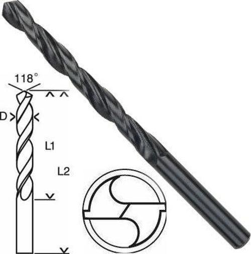 HSS-R Metal Matkap Uç 9x81x125mm
