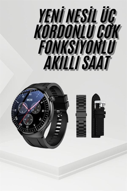 Ekran Metal Deri Kordonlu Uyku Takibi