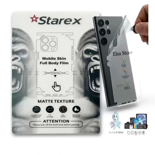 Omix X3 Uyumlu NANO FULL Arka Kaplama Ultra İnce AF EPU MAT - STAREX