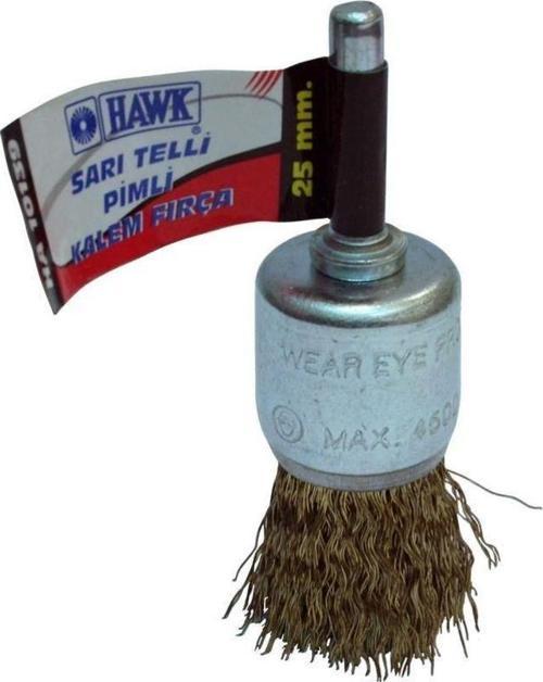 HA10141 Pimli Kalem Fırça Sarı Telli 17mm