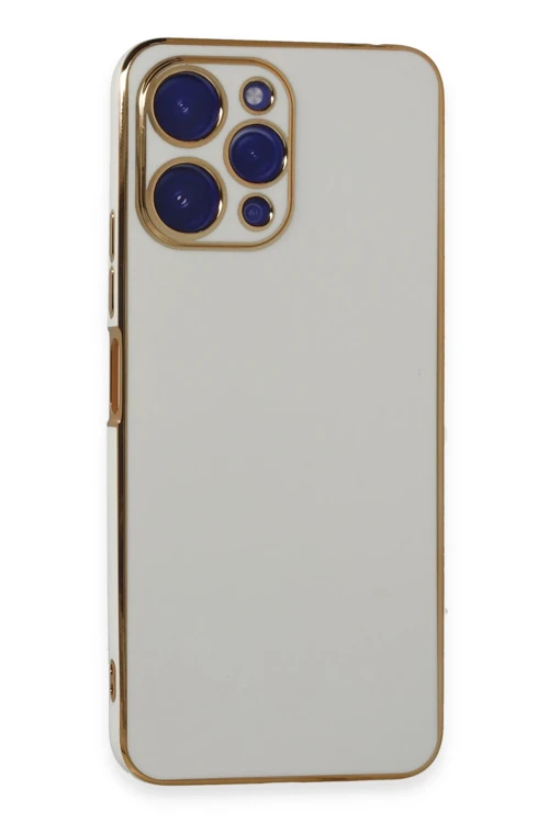 Xiaomi Poco M6 Pro 5G Kılıf Volet Silikon - Beyaz