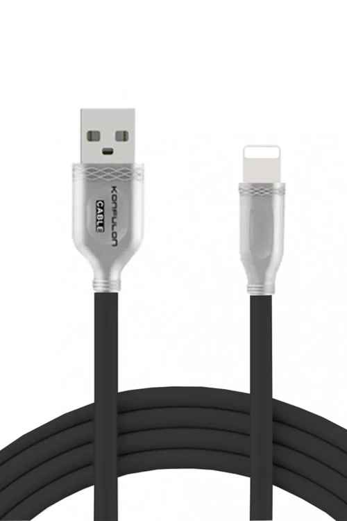 S48 Lightning Kablo iphone Uyumlu 1M 3A - Siyah