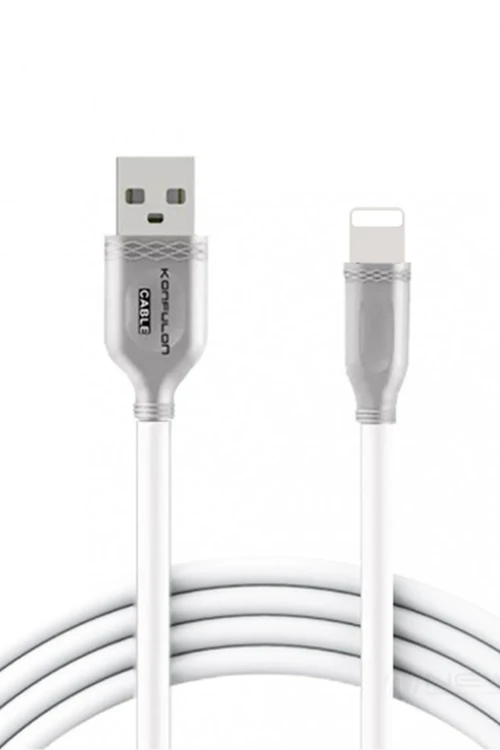 S48 Lightning Kablo iphone Uyumlu 1M 3A - Beyaz