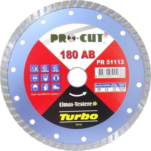 Pro-Cut PR51113 180AB Daire Testere 180mm - Beton, Tuğla