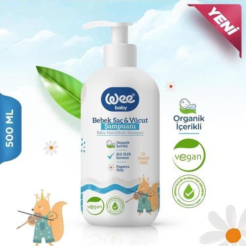 Bebek Saç ve Vücut Şampuanı 500 ML 09103