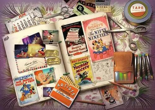 1000 Parça Puzzle Walt Disney Mickey Mouse 1940'lar 175833